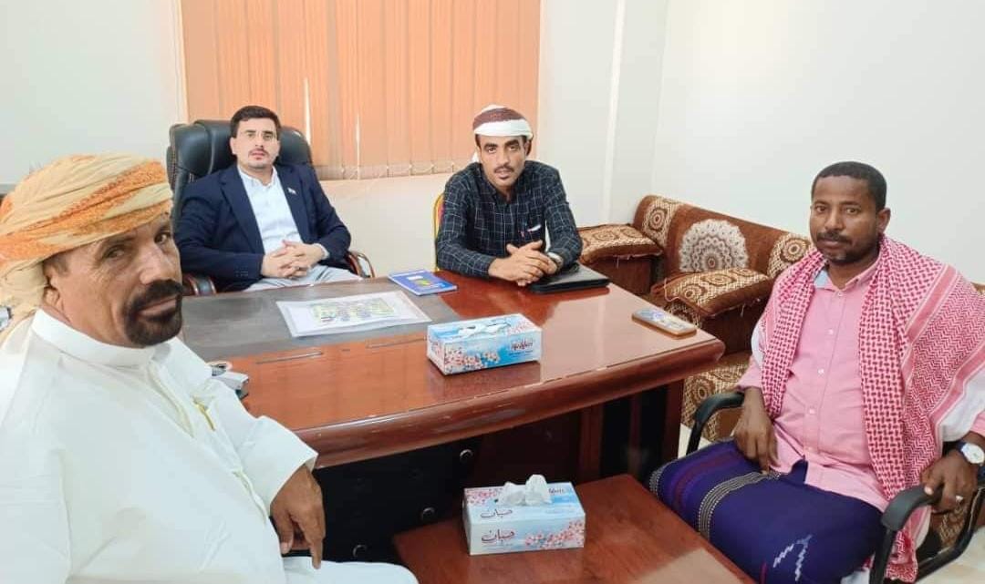 رئيس انتقالي المهرة يلتقي قيادة الاتحاد التعاوني السمكي لصيادي الجنوب م/ المهرة